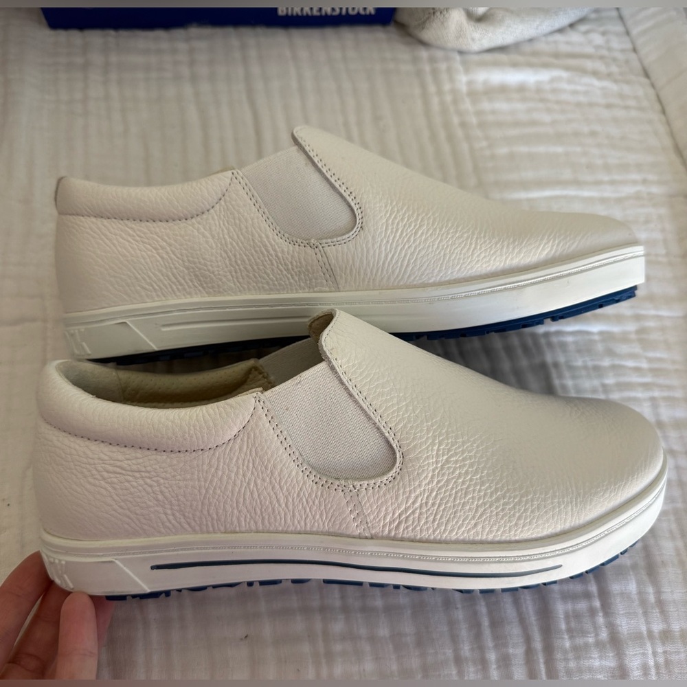NWT Birkenstock QO 400 Professional Leather Slip-ons Size 39 Regular/Wide